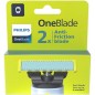 Philips OneBlade QP225 Barberhoved Blå Grøn Sølv Philips OneBlade QP225 Barberhoved Blå Grøn Sølv